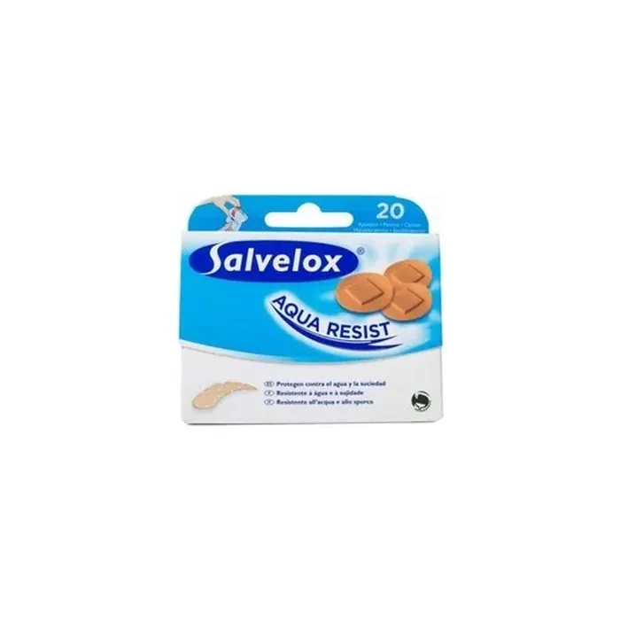 Salvelox Salvelox Aqua Resist Round Plasters 20 Units