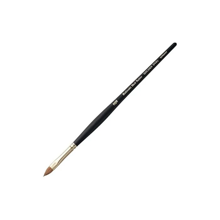 Opi Kolinski Golden Oval Brush A Premium Makeup Brush For Flawless Application