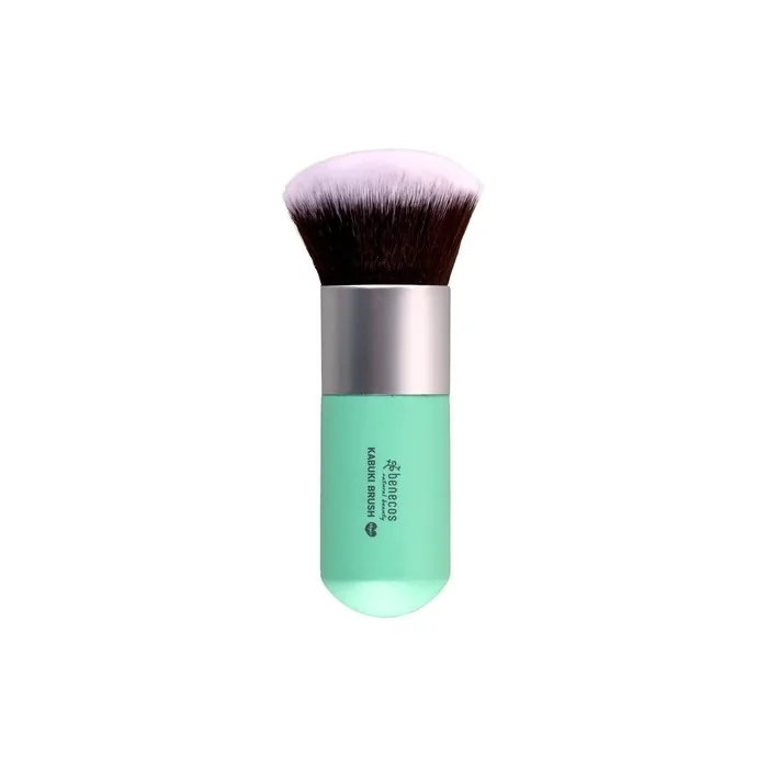 Benecos Natural Beauty Kabuki Brush Vegan - Suitable For Animal Hair Allergy Sufferers