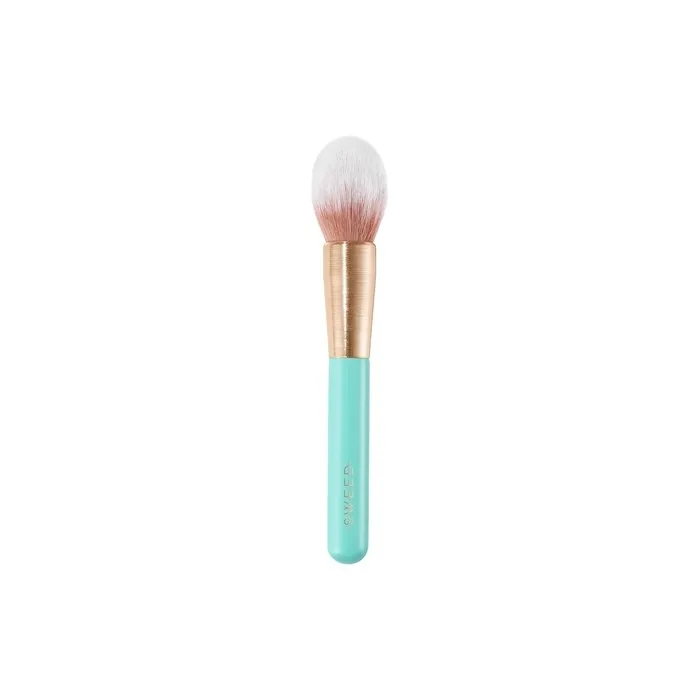 Sweed Powder Brush Hand-Crafted Synthetic Bristles Vegan Cruelty-Free