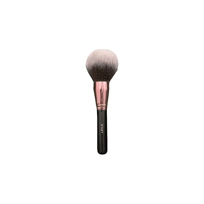 Layla Cosmetics F101 Hybrid Huge Face Brush for Gentle Powder Application