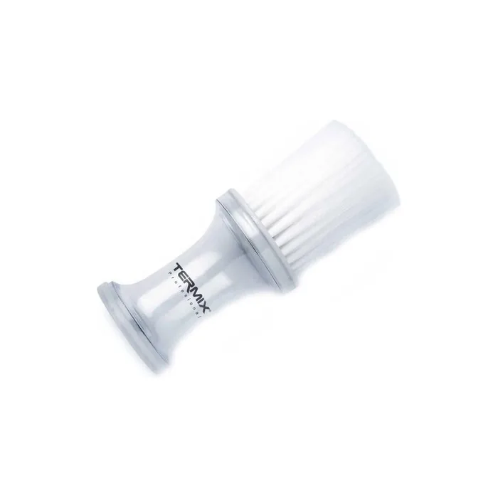 Termix Professional Hairdressing Talcum Powder Brush for Cleaning Neck with Soft Fibres Transparent Colour and White Fibres
