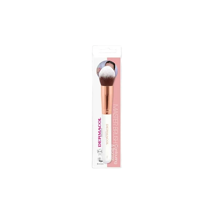 Dermacol Rose Gold D53 Brush For Powder And Contours