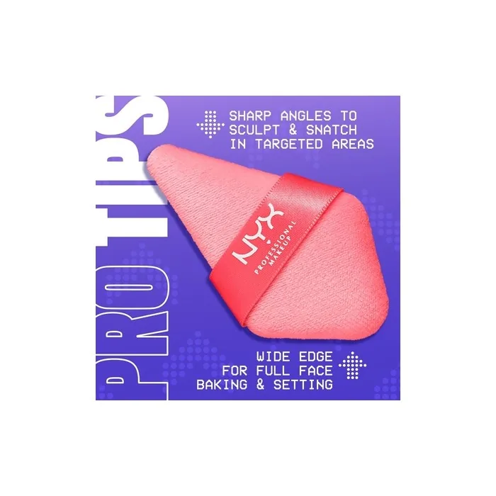 Nyx Professional Makeup Wonder Setting Powder Puff Applicator - Soft and Reusable