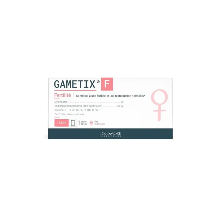 Densmore Gametix F Female Fertility and Pregnancy Food Supplement