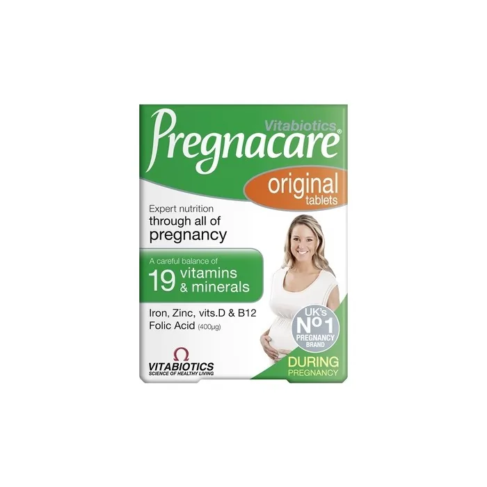 Vitabiotics Pregnacare Original Dietary Supplement For Women During Pregnancy - 30 Tablets