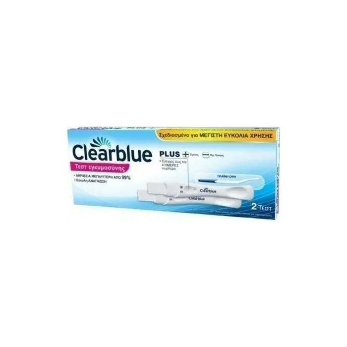 Clearblue Plus Pregnancy Test 2 Pack