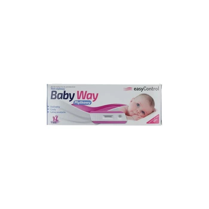 Baby Way Platelet Pregnancy Test - 1 Piece With Long Expiry Date