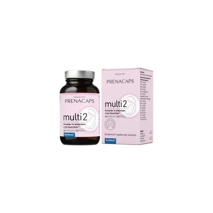 ForMeds Prenacaps Multi 2 Vitamin Complex for Women from the 13th Week of Pregnancy