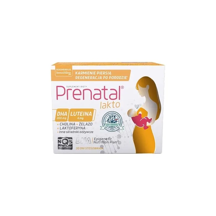 Nutropharma Prenatal Lakto 30 Capsules Essential Prenatal Supplement