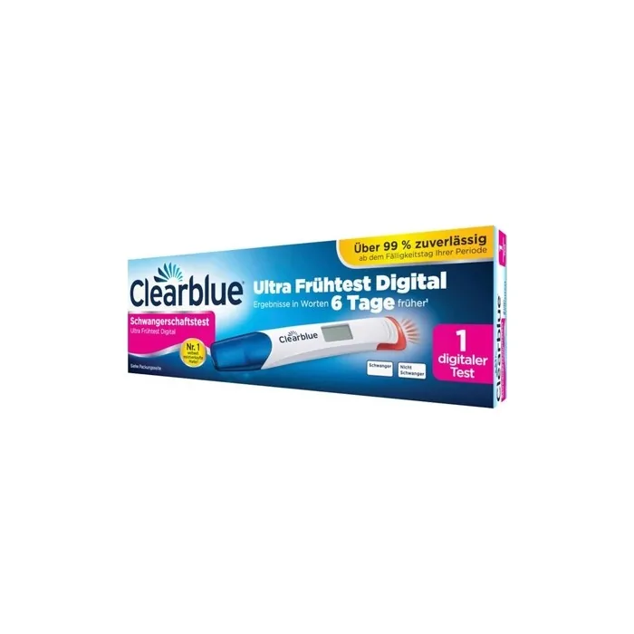 Clearblue Ultra Early Digital Pregnancy Test Results 6 Days Sooner - Over 99% Accurate