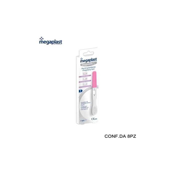 Megaplast Diagnostic Pregnancy Test 1 Test Pack Of 8