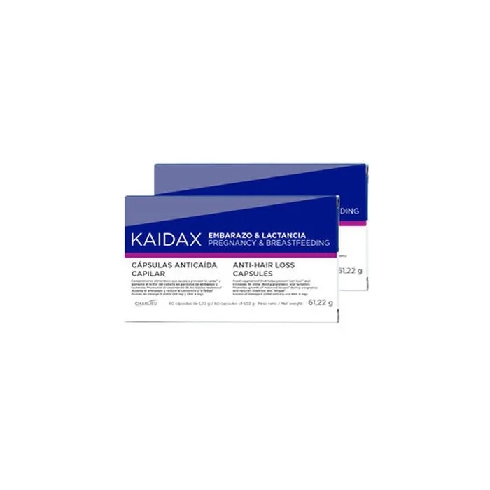 Kaidax Pregnancy And Lactation Capsules Pack Of 2 X 60 Capsules