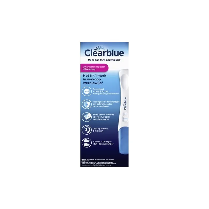 Clearblue Plus Pregnancy Test Early Detection