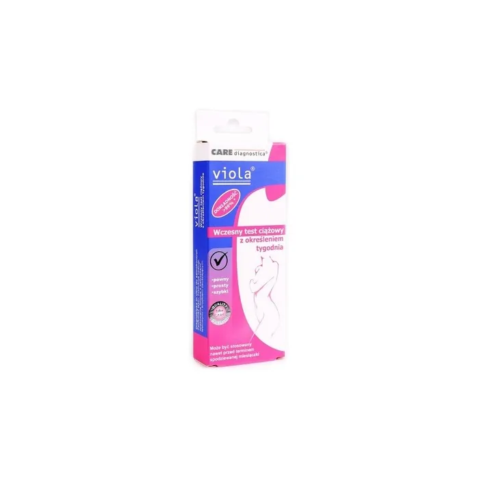 Farmabol Viola Early Pregnancy Test With Week Determination 1 Piece