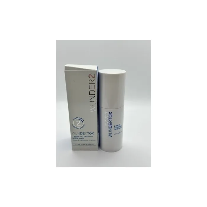 WUNDER2 WUNDERTOX 2 MIN CLEANSING & DETOX MASK 40ml Brand New