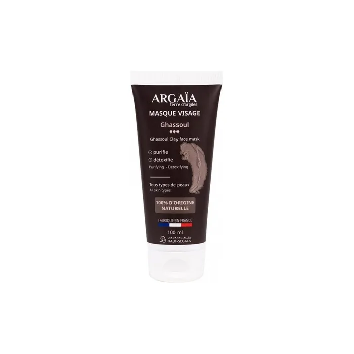 Argaia Ghassoul Face Mask 100ml - Purifies All Skin Types