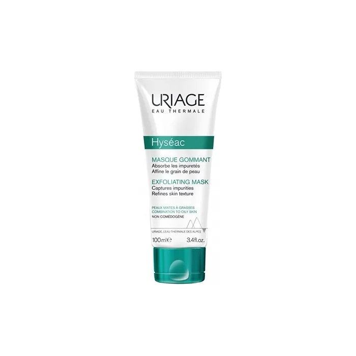 Uriage Hyseac Exfoliating Mask 100 Ml For Combination To Oily Skin