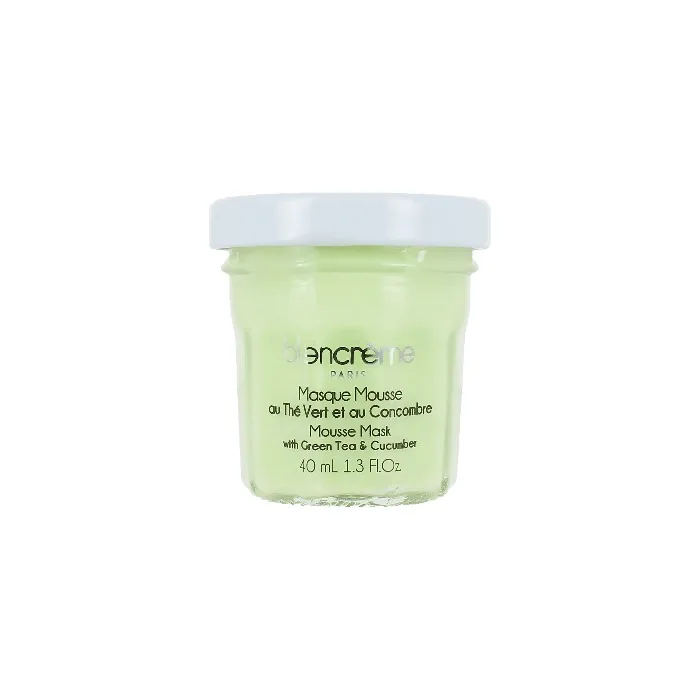 Blancreme Purifying Face Mask Mousse Green Tea Cucumber 40 Ml