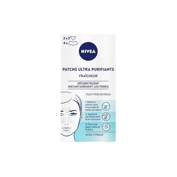 Nivea Ultra Purifying Freshness Patches 6 Patches Citric Acid Enriched