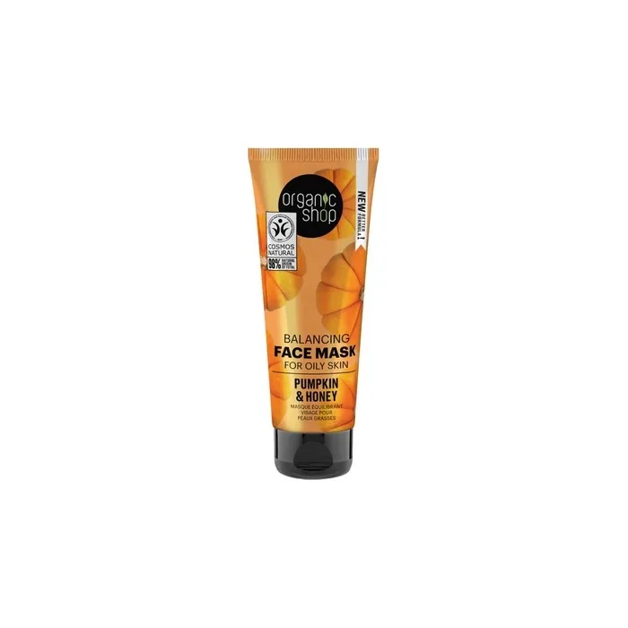 Organic Shop Pumpkin Facial Mask For Oily Skin 75ml