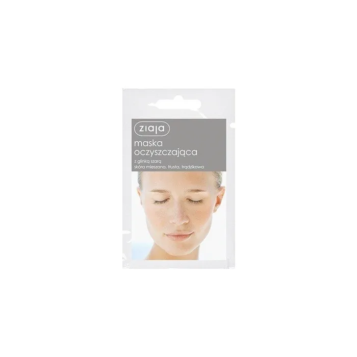 Ziaja Cleansing Face Mask with Gray Clay 7ml Sachet