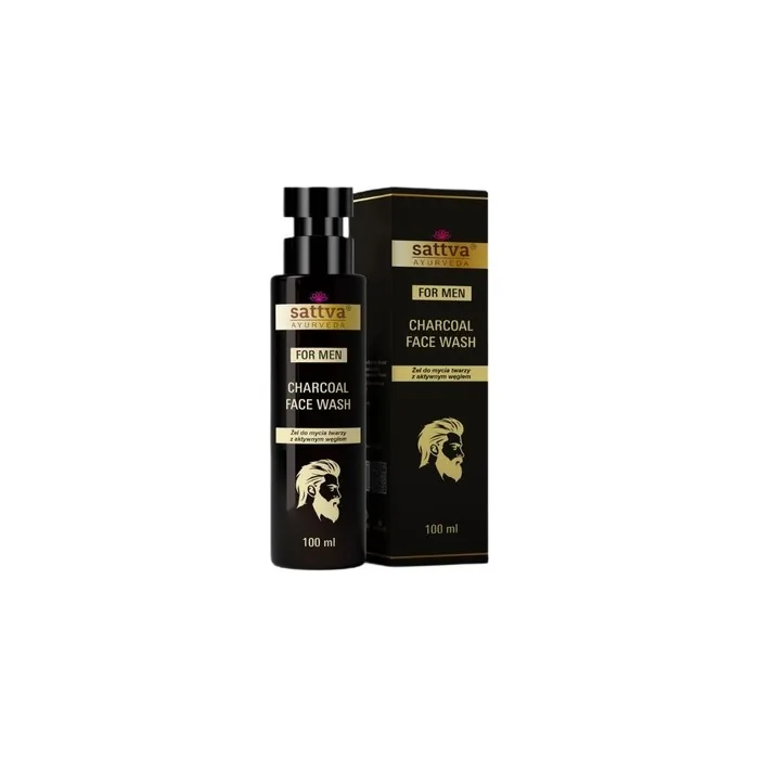 Sattva For Men Charcoal Face Wash 100ml