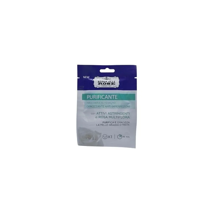 Acqua Alle Rose Purifying Mattifying Antiimperfection Tissue Mask