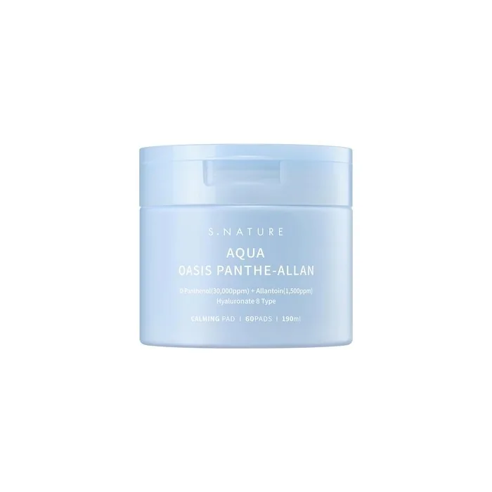 Aqua Oasis Pantheallan Calming Pad 60 Pads 190ml Exfoliating Pore Care