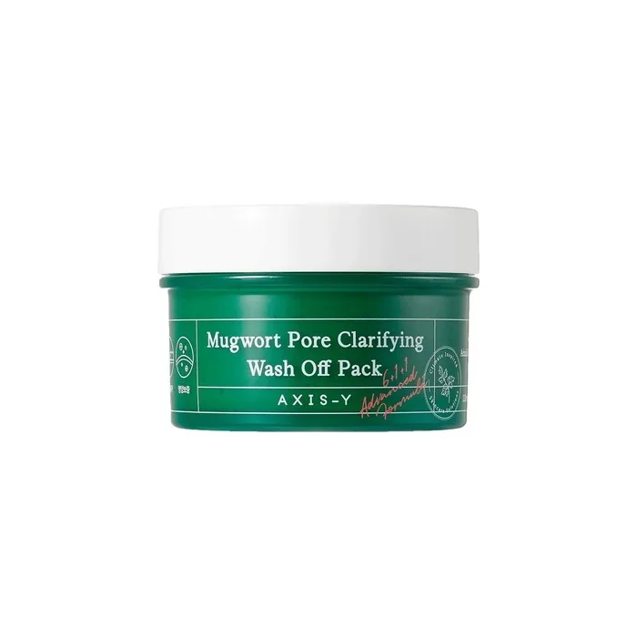 Axisy Mugwort Pore Clarifying Wash Off Pack 100 Ml