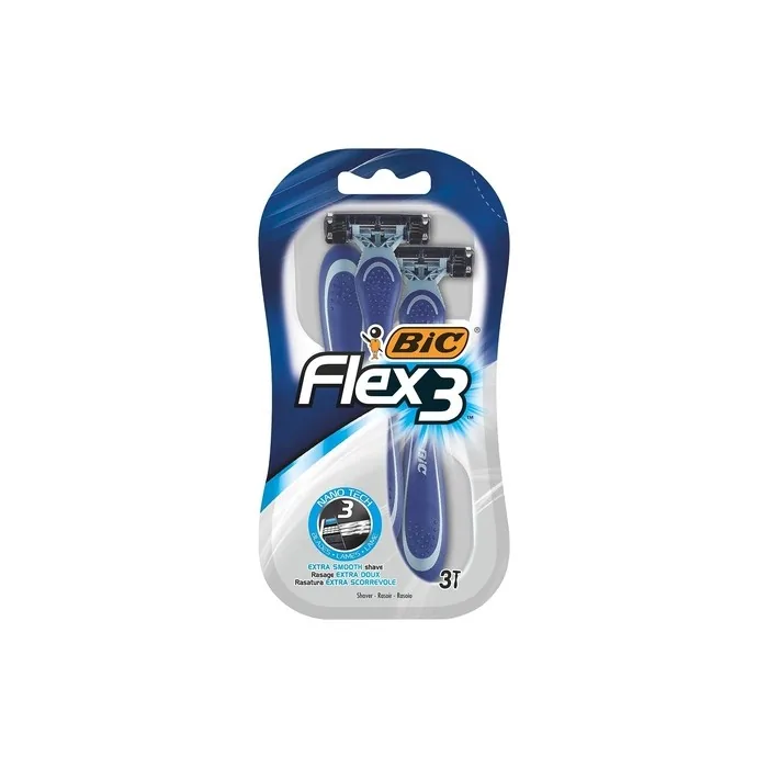 BIC Flex 3 Comfort Disposable Razors 3 Count