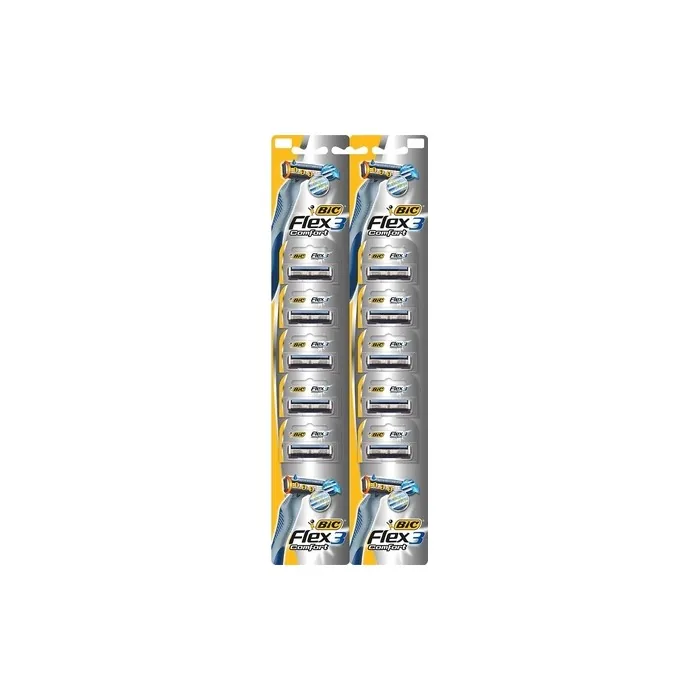 BIC Flex 03 Comfort Razor Blades 10 Count