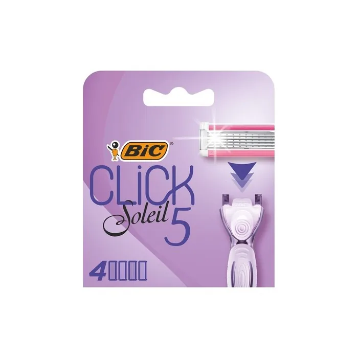 BIC Click Soleil Women's Razor Blades 4 Count
