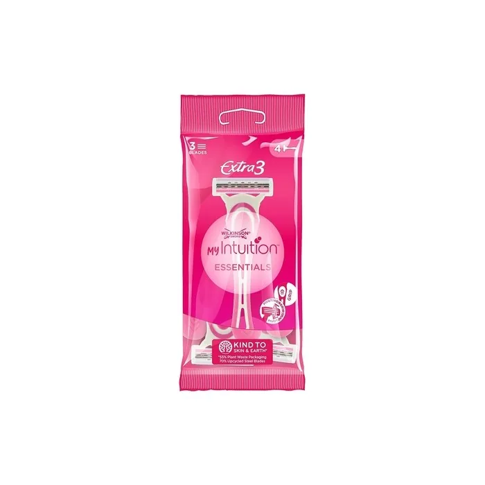 Wilkinson Sword Extra 3 Beauty Disposable Razor with 3 Blades for Women