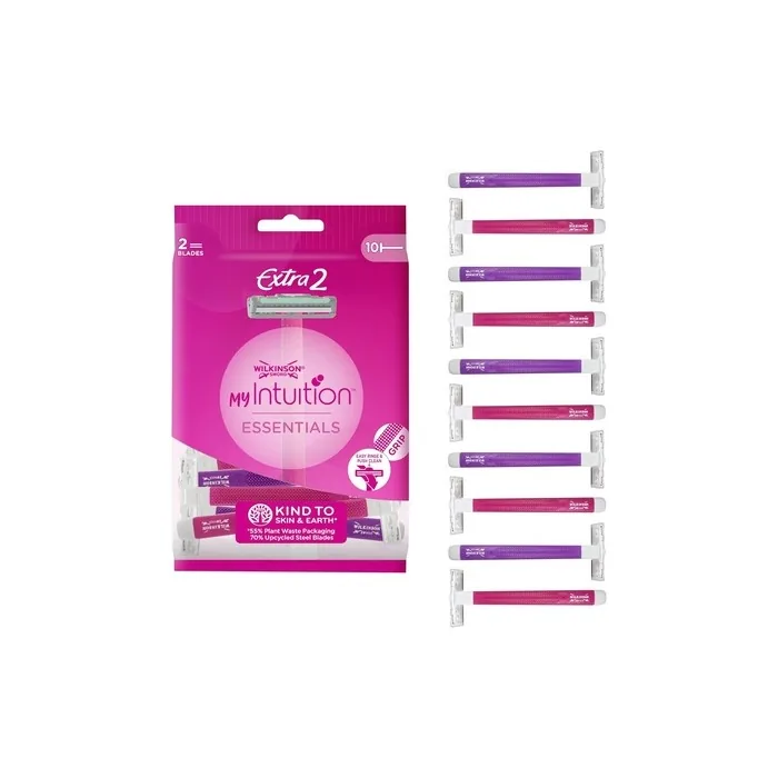 Wilkinson Sword Extra 2 Beauty Disposable Razors For Women Pack Of 10