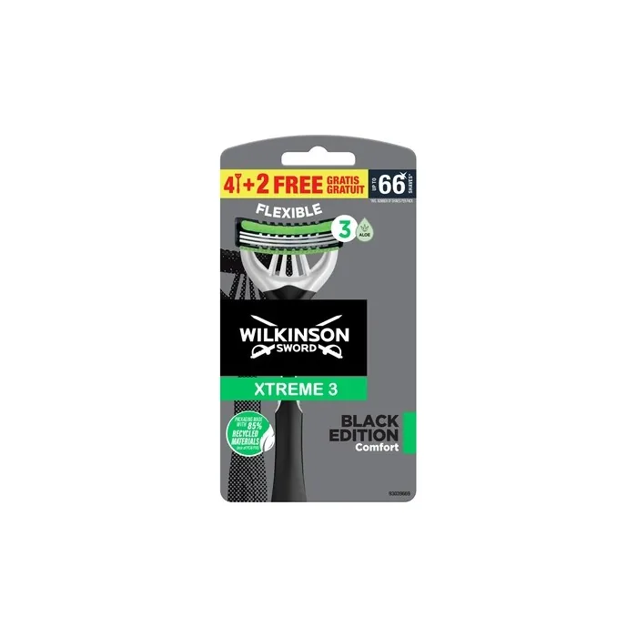 Wilkinson Xtreme3 Black Edition Disposable Razors 42