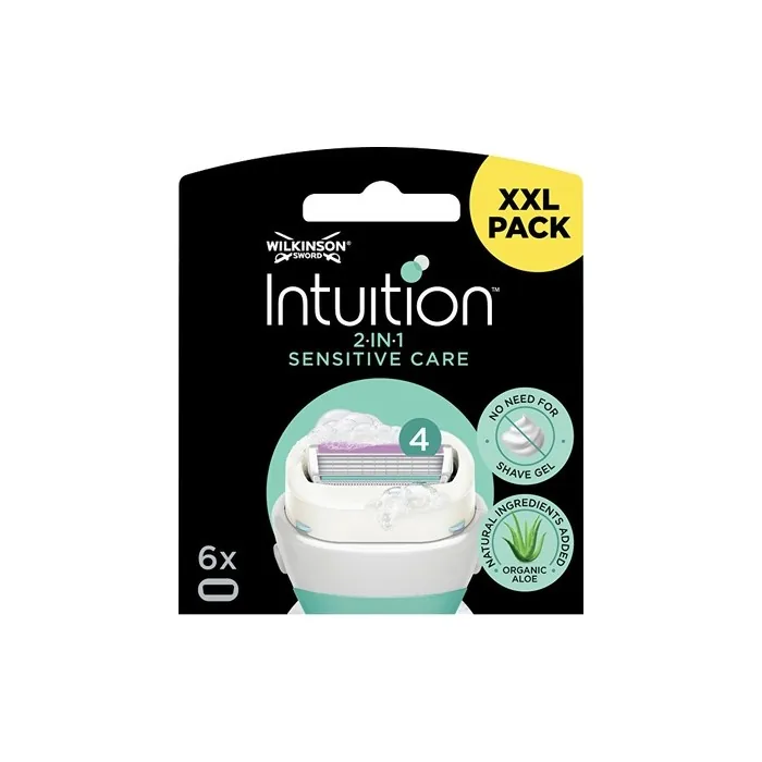 Wilkinson Sword Spare Head Intuition Sensitive Care 6 Pieces
