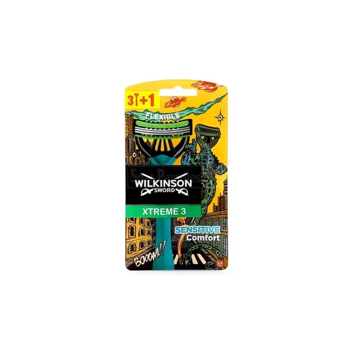 Wilkinson Xtreme 3 Sensitive Comfort Disposable Razor Wet Shaver