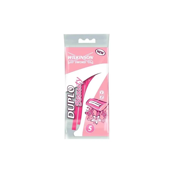 Duplo Beauty Disposable Razor for Women - Pack of 5