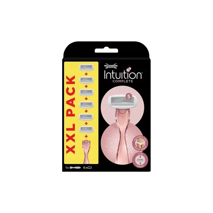 Wilkinson Sword Intuition Complete Razor With 5 Replacement Blades
