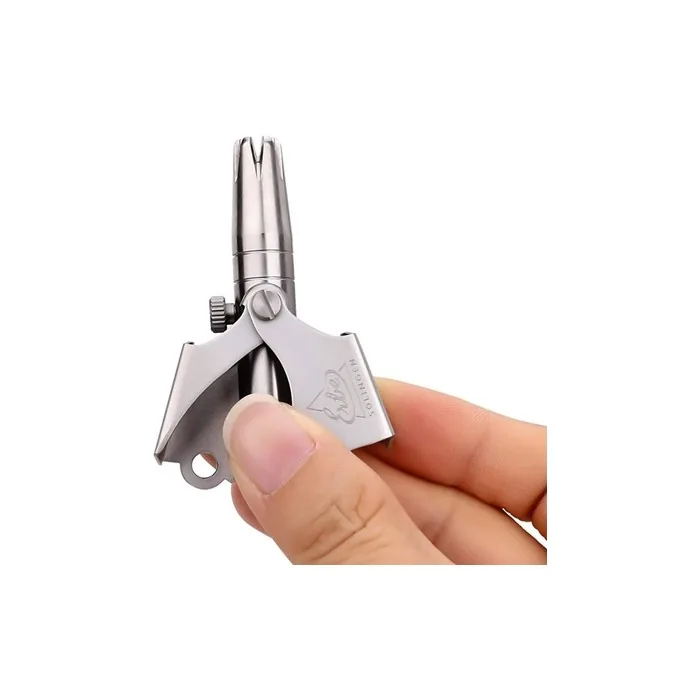 Nose Hair Remover Stainless Steel with Brush - Erbe Solingen