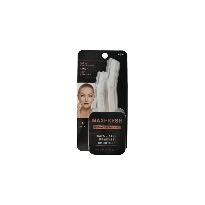 Dreamfix Maxfresh Eyebrow Razor - 2 Long Handles And 2 Short Handles
