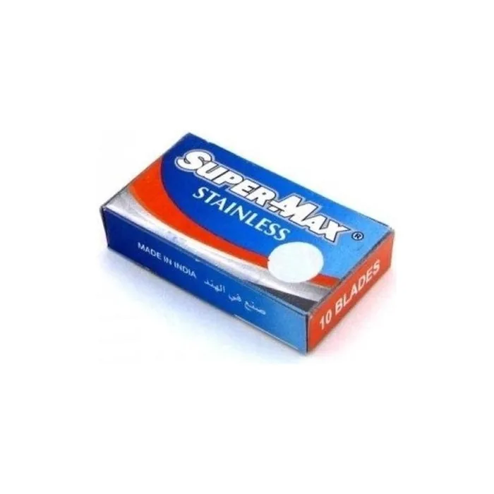 Supermax Razor Blades - Double Sided 10pcs