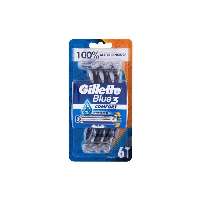 Gillette Blue 3 Disposable Razors 6 Count