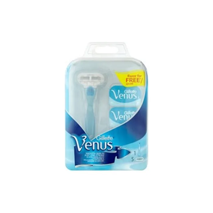 Gillette Venus Shaver For Women With 5 Replacement Heads