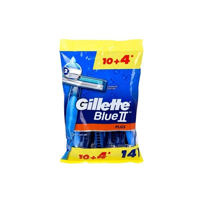 Gillette Blue 2 Plus Disposable Razors 10 4 Pieces