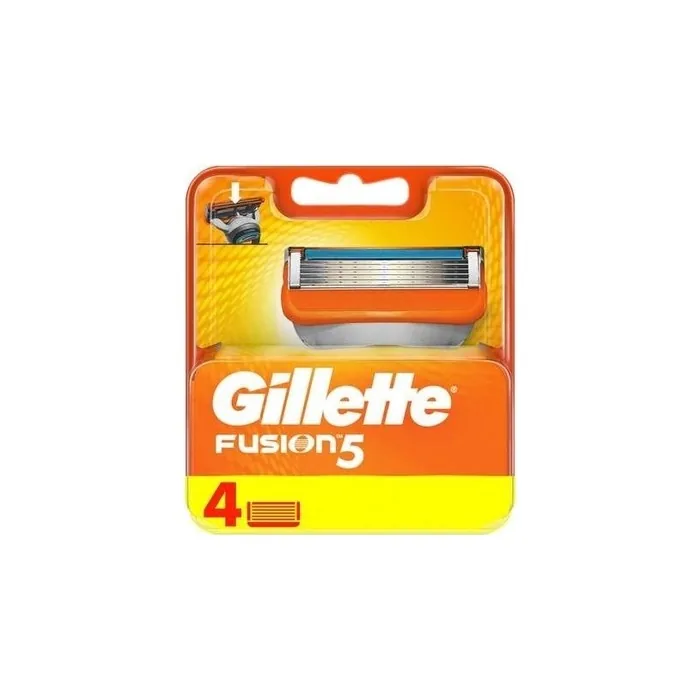 Gillette Fusion 4 Replacement Blades For Razor - 4 Pieces