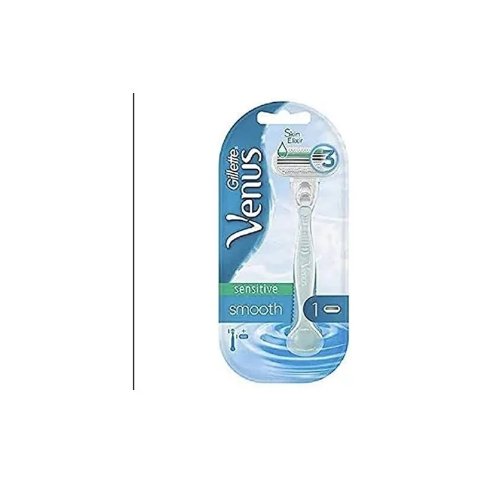 Gillette Venus Sensitive Smooth Razor Blades Device & Blade