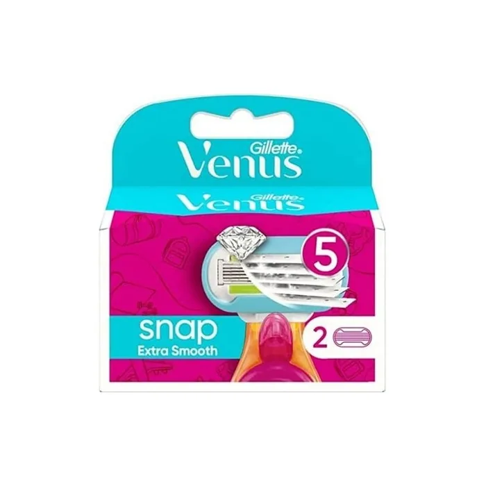 Gillette Venus Extra Smooth Snap Replacement Parts for Women's Razors