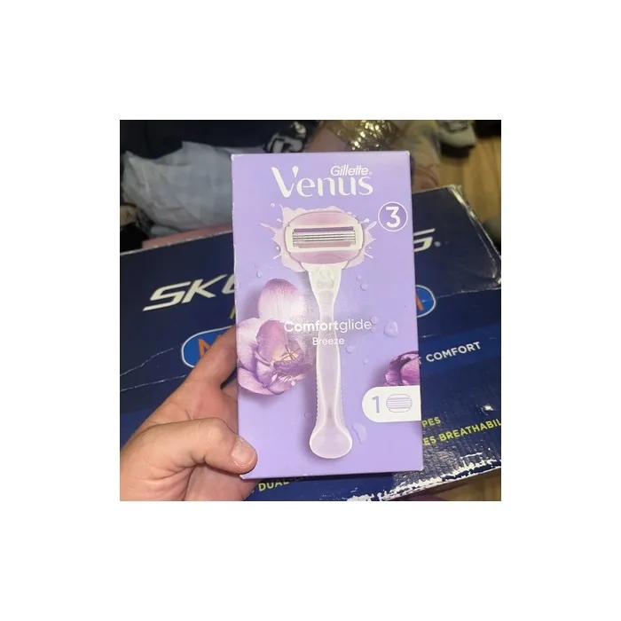 Gillette Venus Comfortglide Breeze Scented Razor 3 Blades NEW